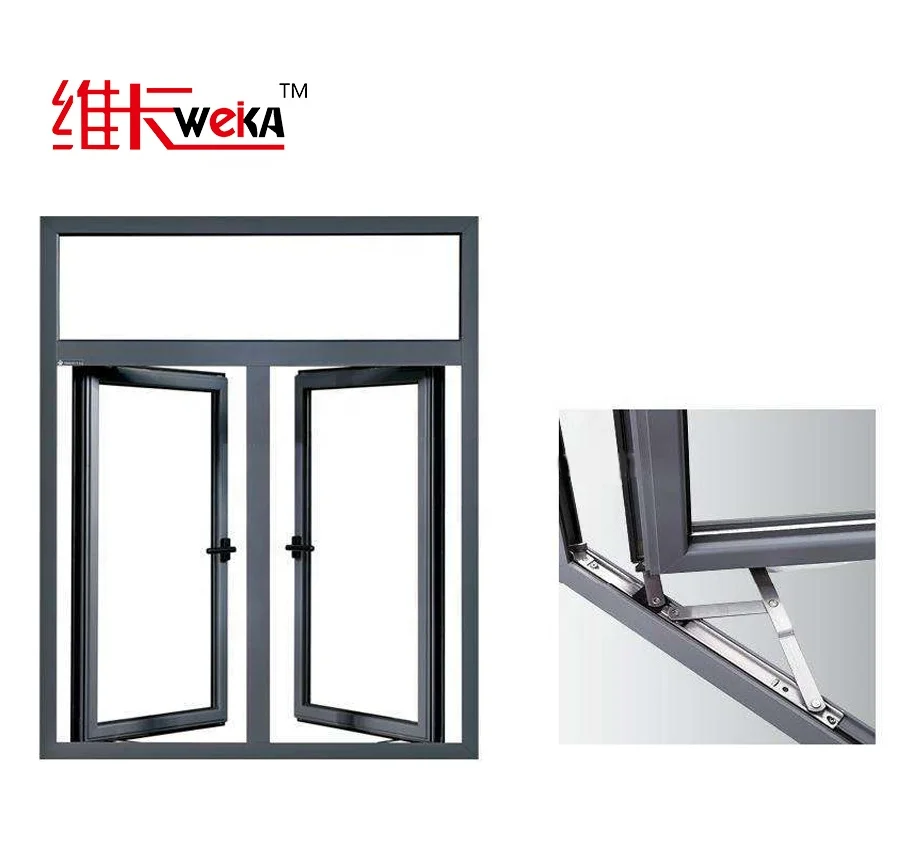 Casement Swing Plastic Stainless Steel Horizontal Hanging