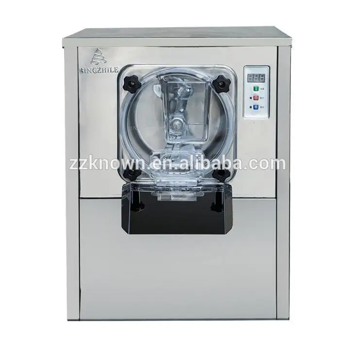 

With temperature control  commercial hard ice cream maker/making machine free shipping to door serve