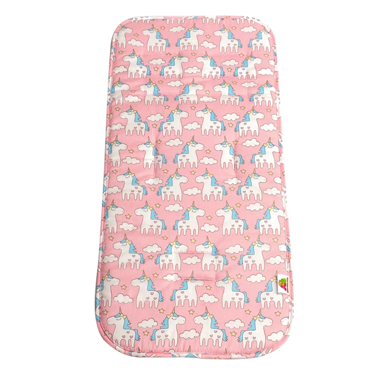 

Soft Minky Fabric Baby Stroller Seat Pad, 31 colors can choose