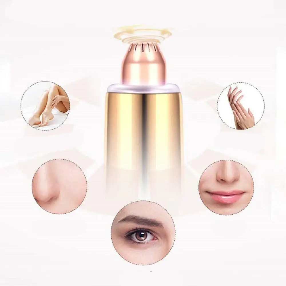 

Face Hair Removal Machine Portable Facial Hair Remover Mini Shaver Razors
