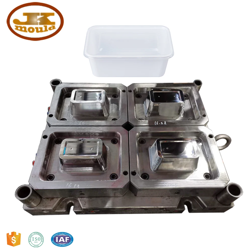 Customized Thin Wall Food Storage Container Mold Pp Plastic Injection