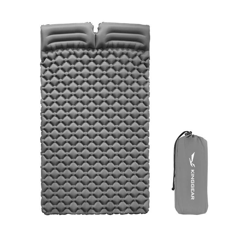 

KingGear Outdoor Picnic Ultralight Waterproof Inflatable Sleeping Pad Double Camping Mat