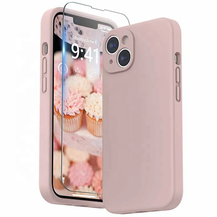 

Pink XR Customised Glass Protective Android Manufacturing Shockproof 2022 Cute Silicone Mobile phone Case for 12 13 14 Pro Max