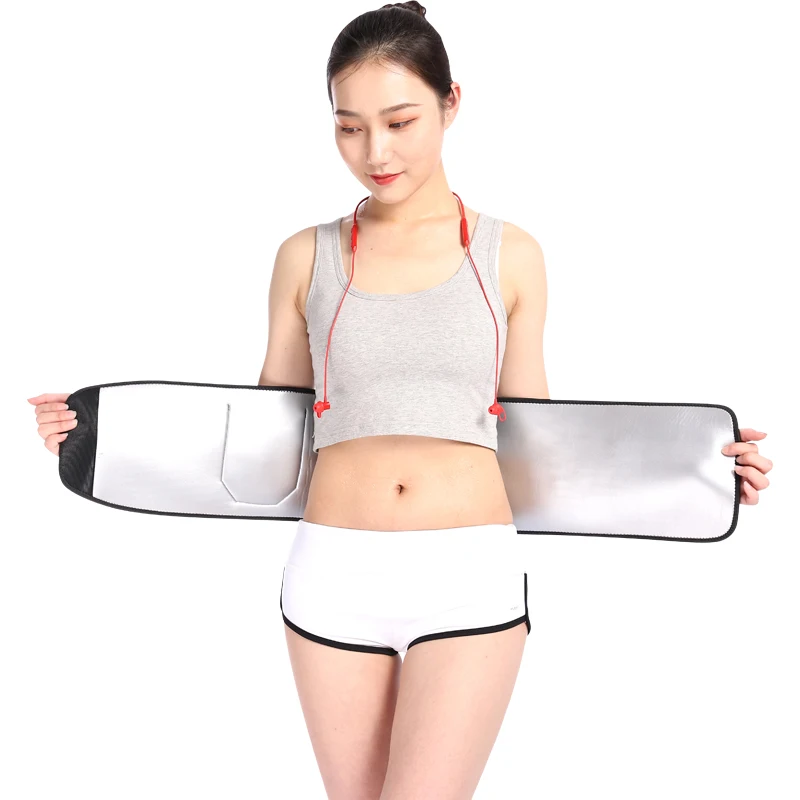 

2020 Custom Logo Women Slimming Workout Neoprene Waist Trainer Belt For Running Exercise, Black