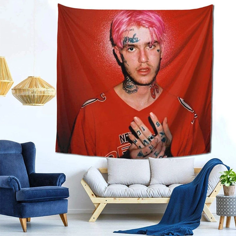 Juice Wrld Legends Never Die Flag 999 Rap Tapestry Lil Peep