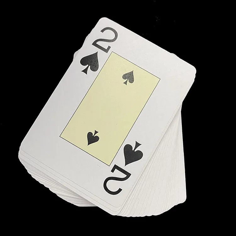 

High quality poker for casino custom jumbo index playing cards plastic international standard size poker card, Cmyk