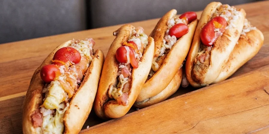 Brooklyn Brisket Burner hot dog