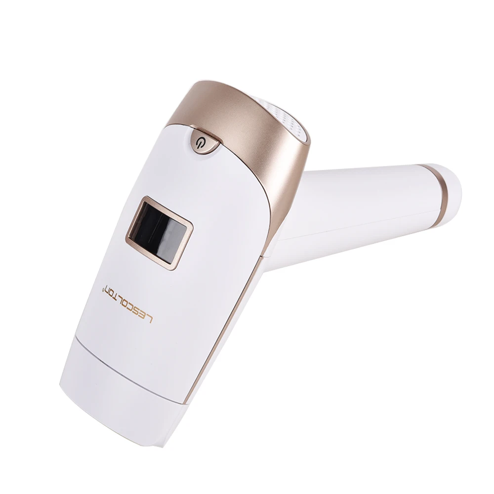 

Lescolton Factory T009I IPL Laser Hair Remover Handheld Home Hair Removal System Pain Free 400,000 Flash, White