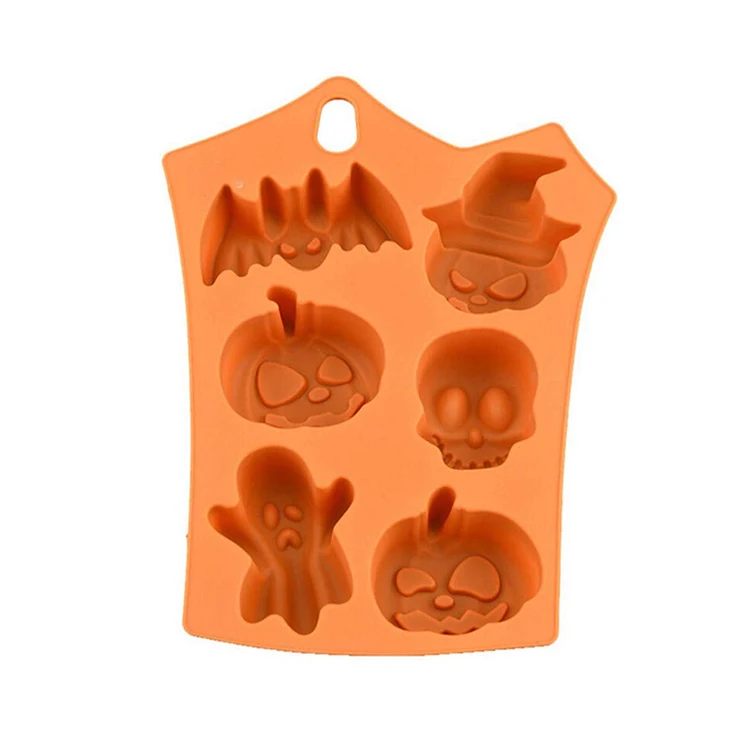 

Halloween Silicone Mold Nonstick Pastry Pumpkin Baking Mold Silicone Ghost Mold