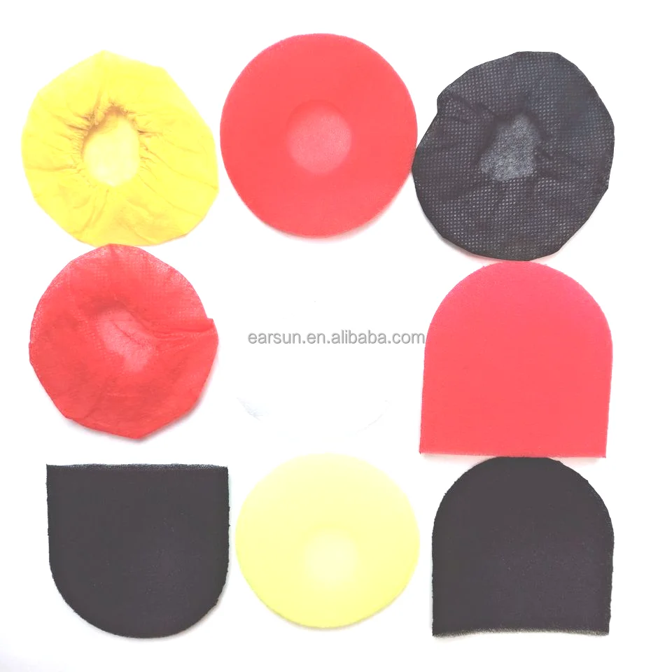

Free Shipping Cheap colorful KTV mic cover disposable microphone cover foam., Red yellow black and white