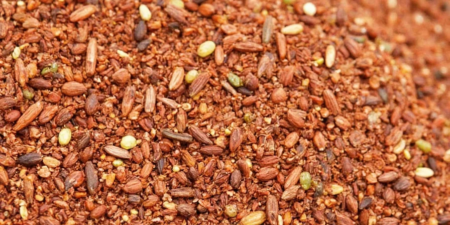 Close-up of Raz El Hanout in a bowl