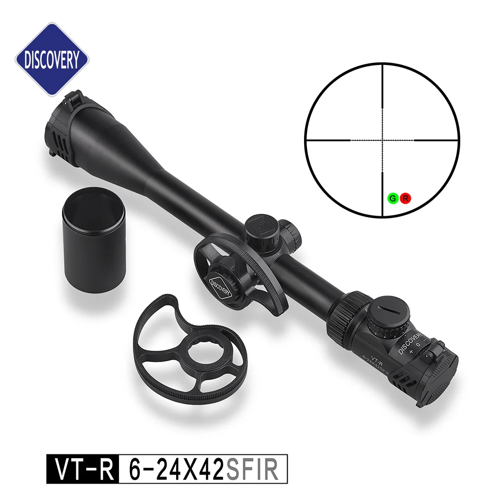 

Discovery Scope VT-R 6-24X42SFIR Air Gun Weapons Accessories Hunting gun scope Second Focal Plane Reticle