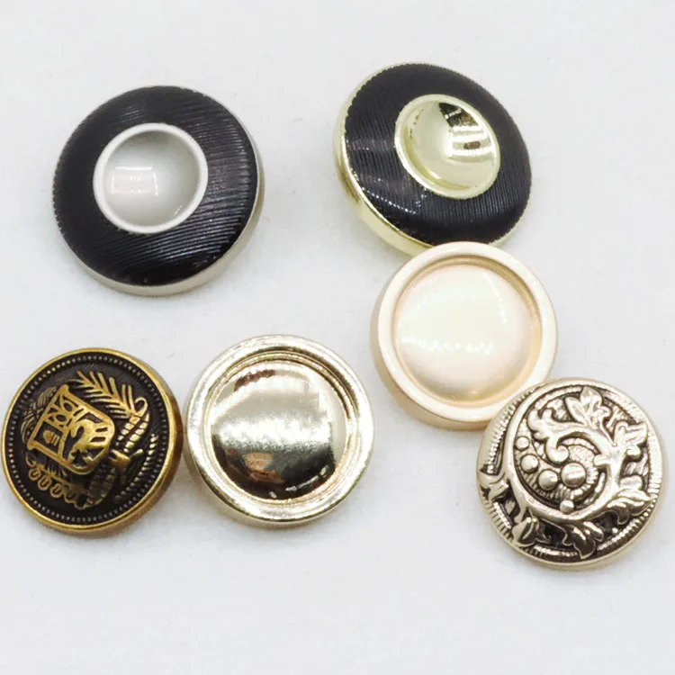 

Factory custom sales brass zinc alloy embossed suit military jacket jacket gold plated metal handle button, Customized