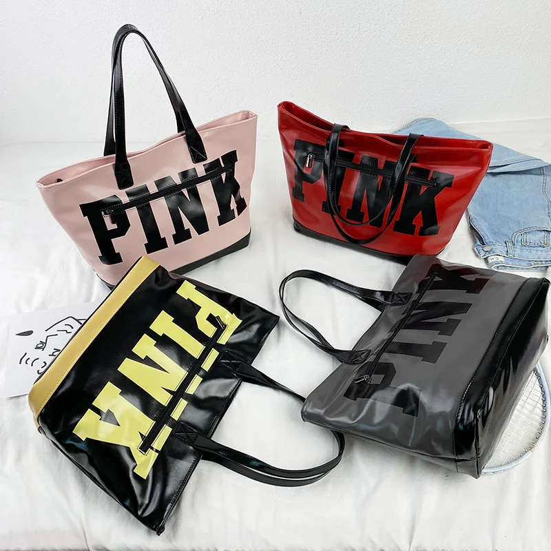 

New Ladies Handbag Fashion Casual Large-Capacity Shopping Bag Letter Shoulder Messenger Bag women's tote bags