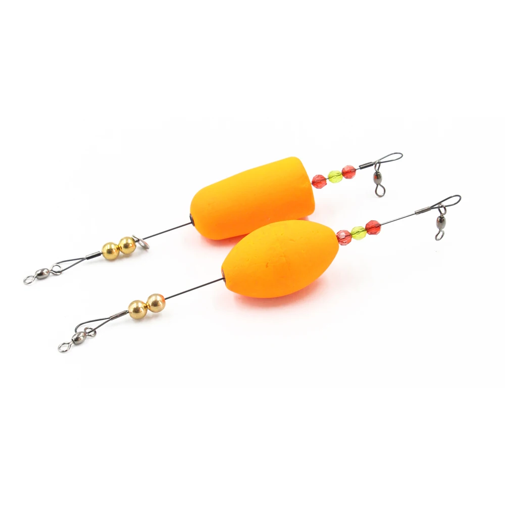 

Inshore sea fishing setup popping cork rig fishing float wobbers for redfish perch fishing float, Fluorescent yellow, fluorescent orange