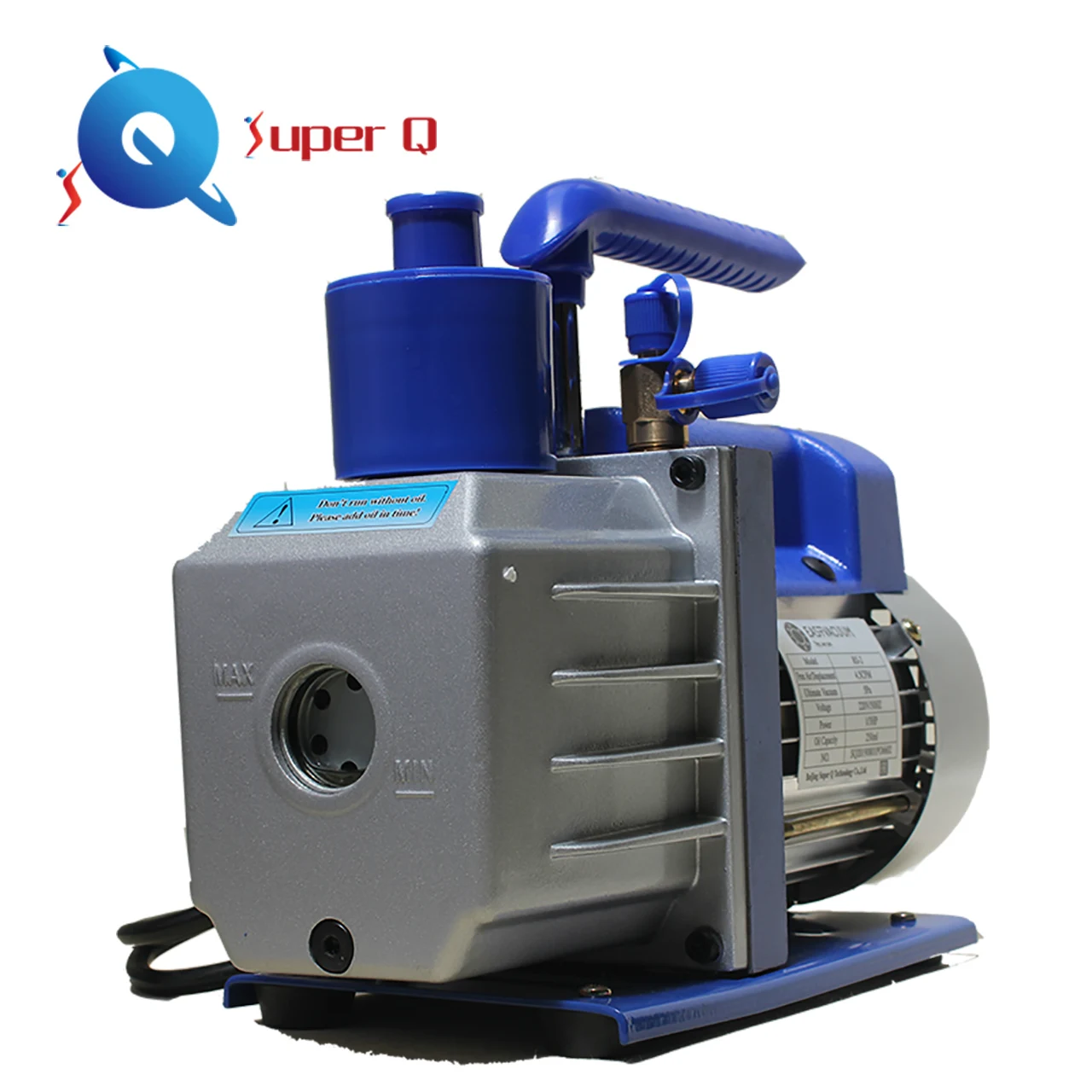 Rs Series Vacuum Pump Rs-1 Single Stage Rotary Vane Small Oil Vacuum ...