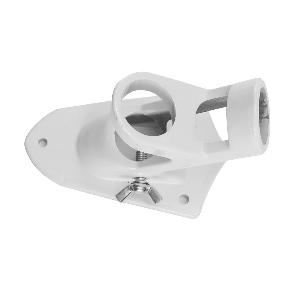 2 Positions Flagpole Wall Mount Lag Pole Holder Mounting Flagpole