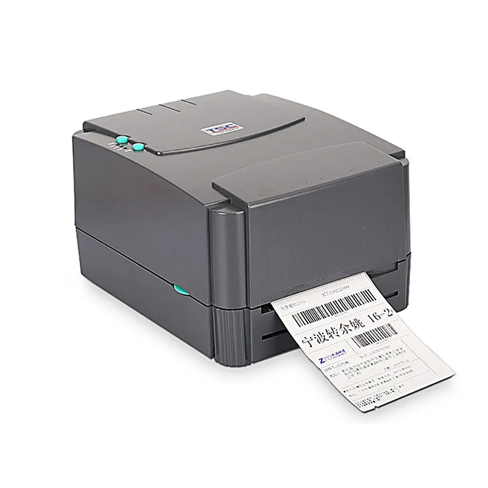 

Dual functional TSC TTP-244 Pro Direct thermal and thermal transfer barcode label printer, Black color