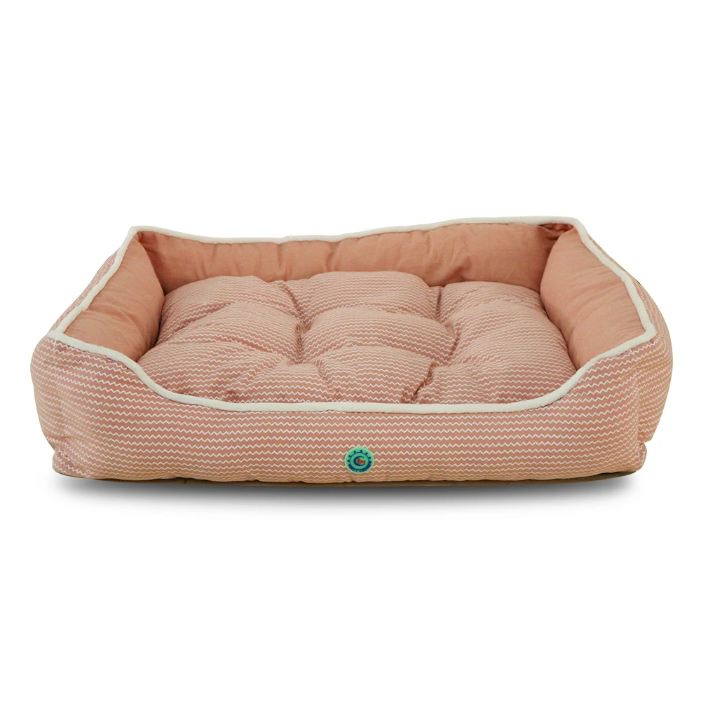 

Belt Crown Pet Dog Bed for Medium Dogs with Machine Washable Comfortable and Safety Sofa Bolster for Medium and Large, Customized color