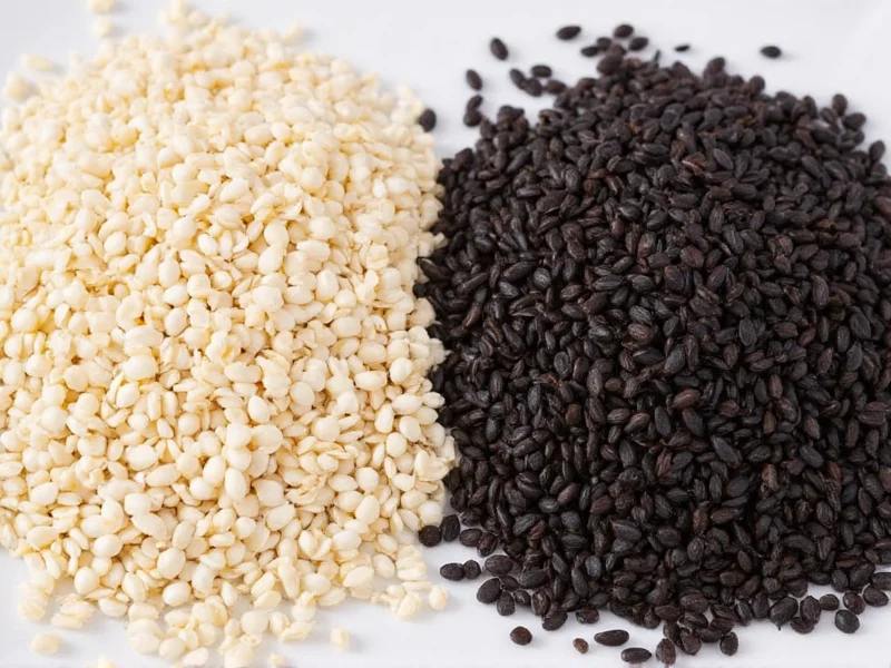 White vs Black Sesame Seeds: Nutritional Differences Explained
