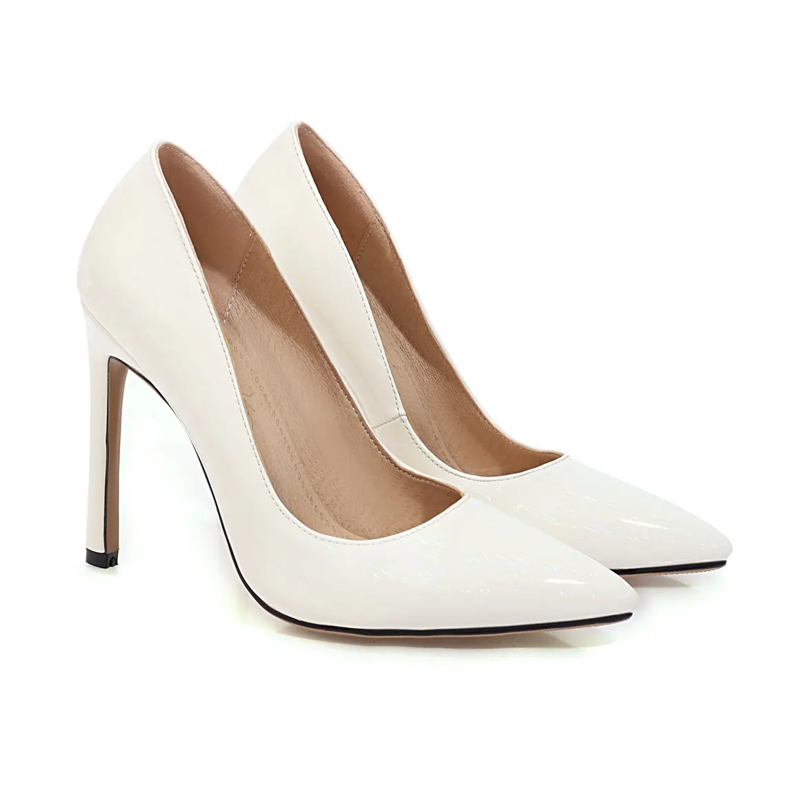 

2021 Wholesale custom high quality fashion leather heels for women H121