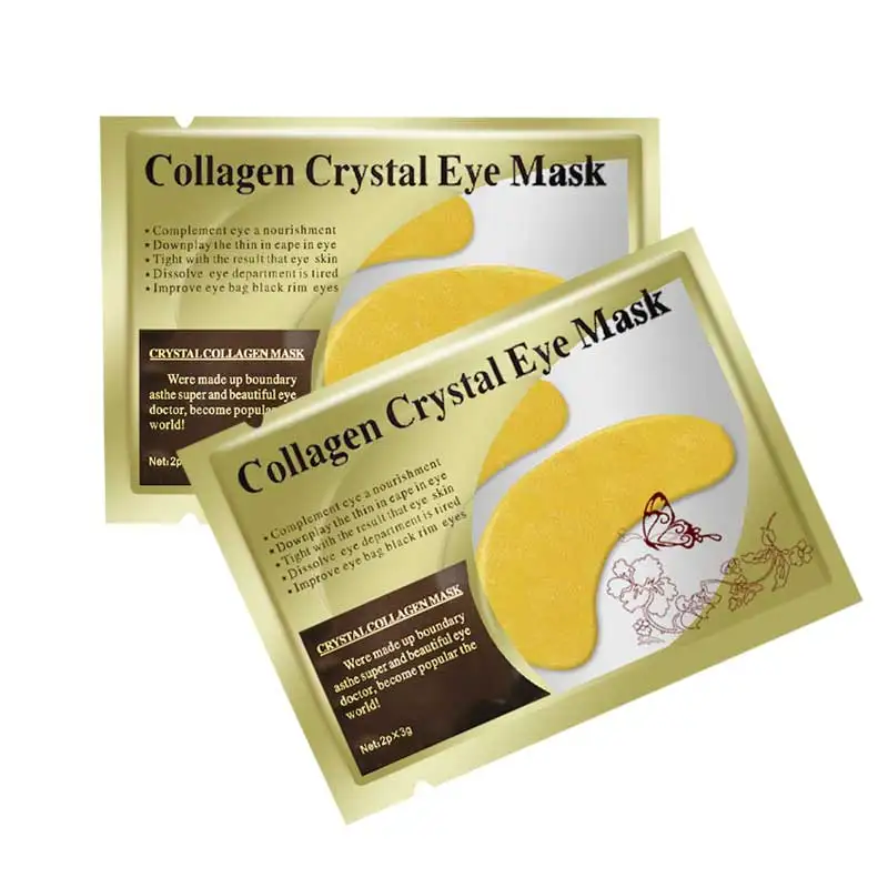 

Factory sell Organic Moisturizing Crystal Collagen 24k Gold Under Eye Patches