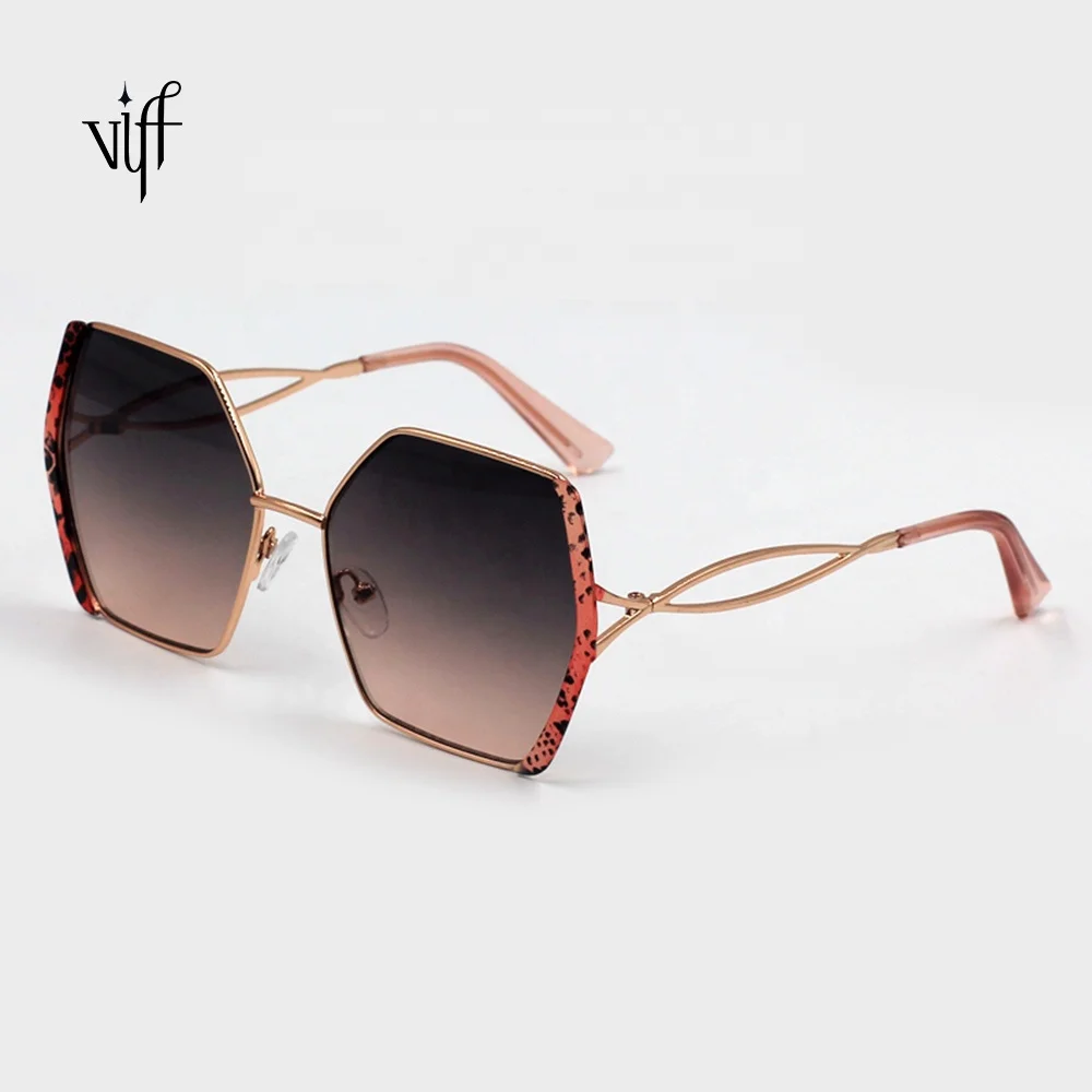 

VIFF Chic Luxury Ladies Sunglasses Sun Shades HM19046 Rectangle Eyewear Frame Optical Lunettes De Vue