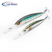 

Suspending Minnow Bait Wobblers Fishing Lure 100mm 13g/120mm 20g Jerkbait Artificial Hard Lure For Bass Pike