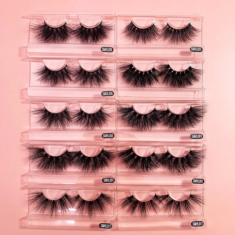 

Tstory 2021 New Styles Lashes Vendors Customized Boxes Full Strip Lashes Real 5D 3D 25mm Silk Mink Eyelashes Vendor