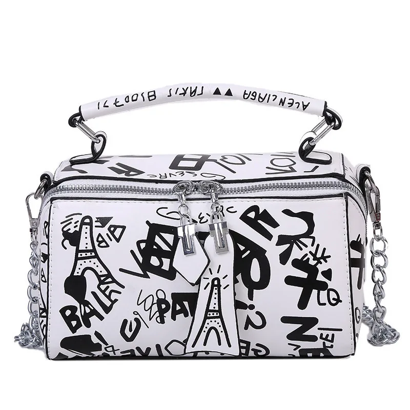 

Fashion ladies handbags for women Graffiti purse Crossbody Shoulder bags Travel Purses hand bags