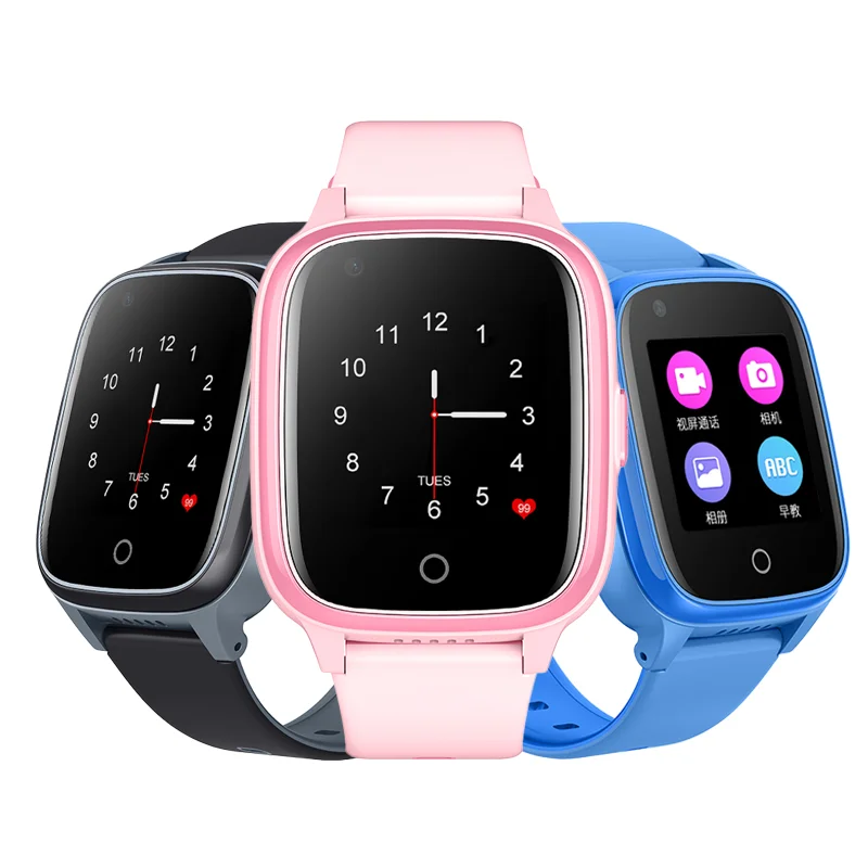 

Karen M 4G Kids Watch D32 GPS LBS Tracker Camera Video Call SOS Do Not Disturb Class Mode IP67 Waterproof Smartwatch