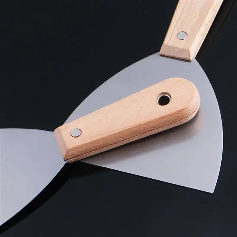 

Stainless Steel Shovel Kitchen Tool Barbecue Shovel Cooking Spatula Stainless Steel Multi-Purpose Cooking Tuner Kitchen Spatula, As photo