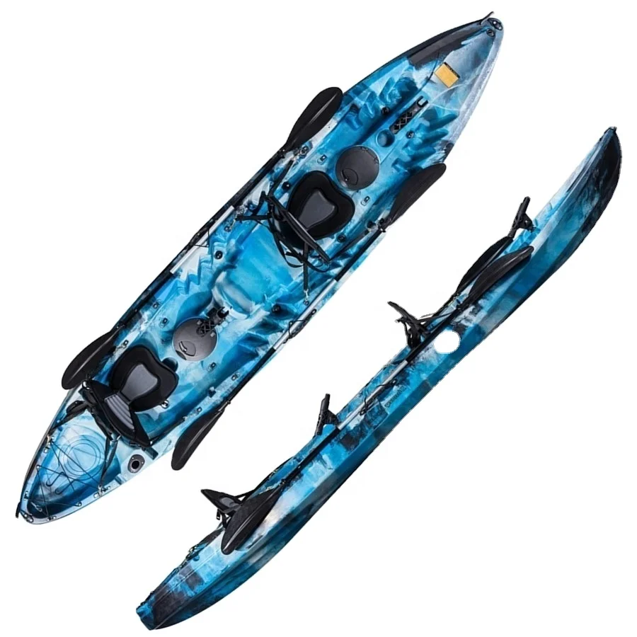

Family 3 person fishing and recreation kayak wholesale
