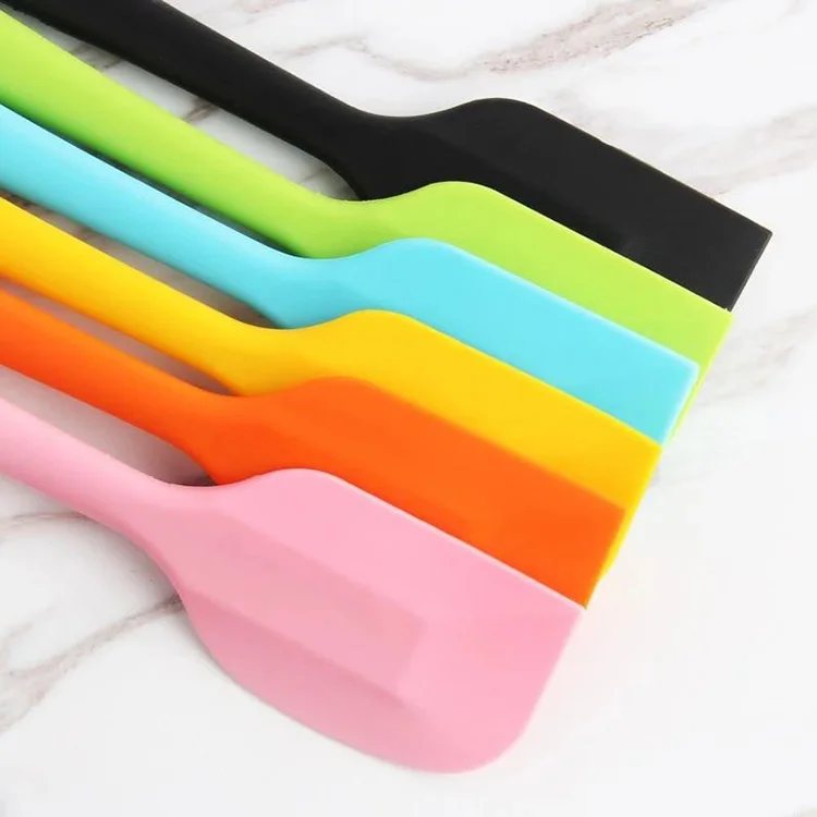

Colorful non-stick private label mini silicone spatula set, Red, black or others