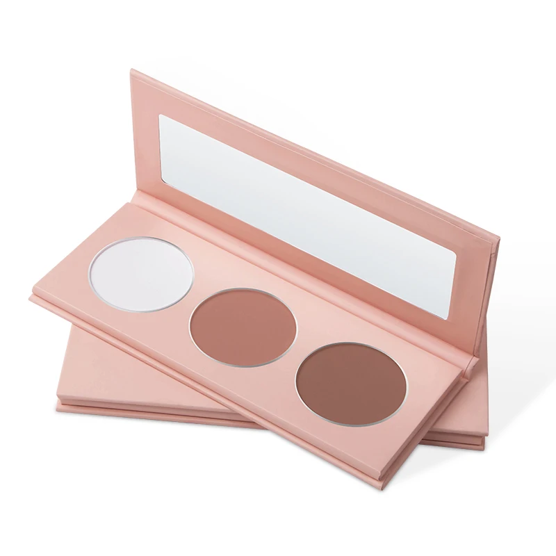 

New Product Private Label Makeup Vegan Powder Bronzer Contour Palette, 3 colors