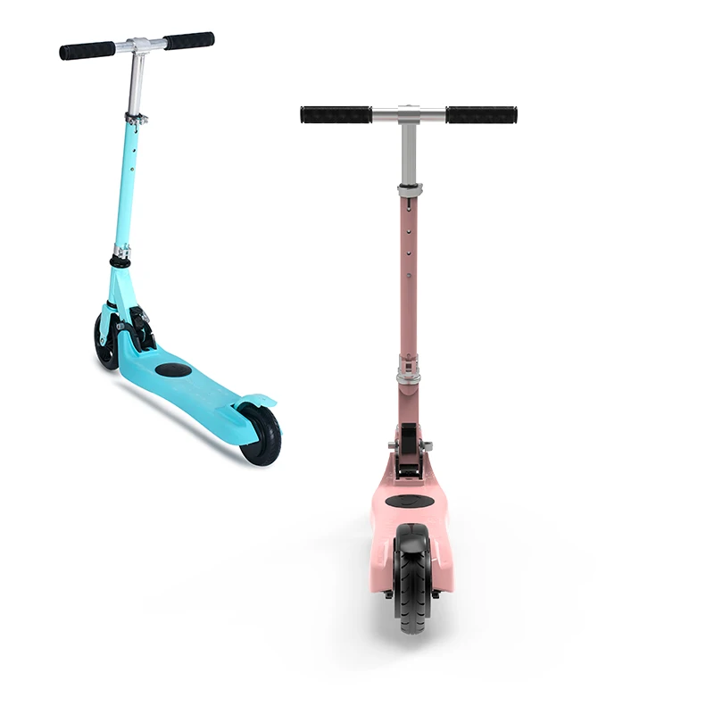 

US Warehouse electr kick scooter for kid Two Wheel 120w 7kmph 5inch Children'S Electric Scooter