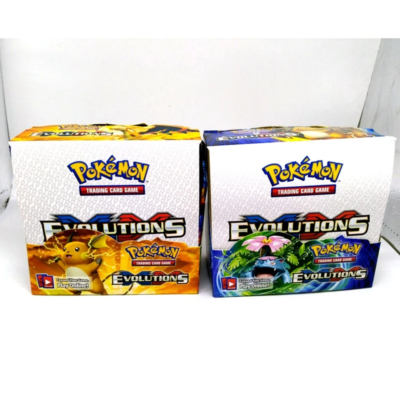 

Free Shipping For Evolutions Pokemon Trading Cards Toy Game English Evolutions 324/360 Pcs Trading Cards