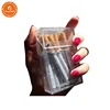 Waterproof Transparent Smoking Clear Luxury Acrylic Plexiglass 20 Pack Cigarette Display Case For Cigarette