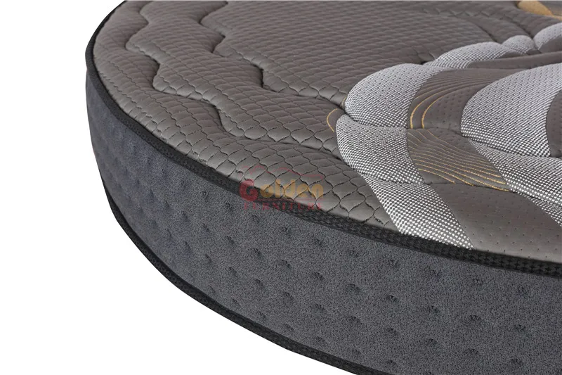 Luxury Style Top Selling Super King Size Round Bed Mattress Bedroom