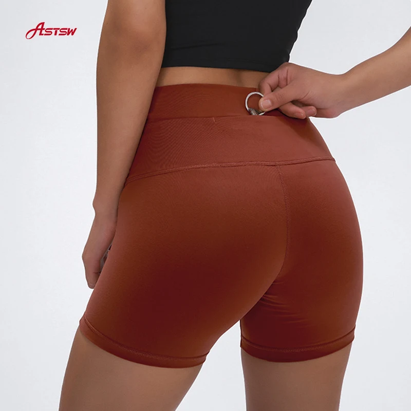 

Summer Pocket Fitness Work Ou Women Tight Stretch Yoga High Waisted Butt Lift Running Active Women Gym Workout Shorts, Customized colors