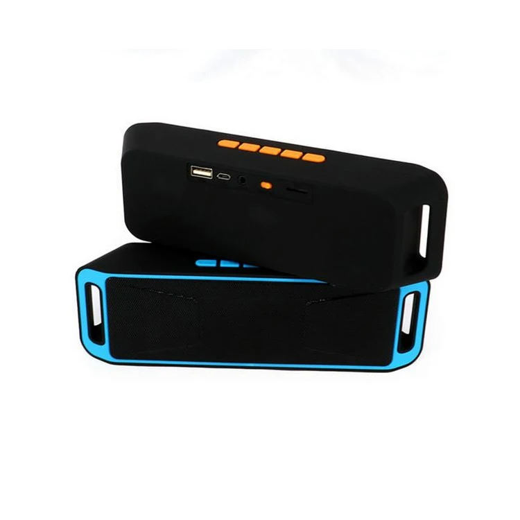 trending products amazon mini Wireless Speaker professional bass blue tooth speaker SC208 - ANKUX.COM