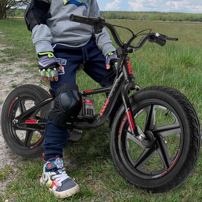 

Wholesale Hot Sale Unisex Kids Outdoor 16" Children's Electric Balance Bike