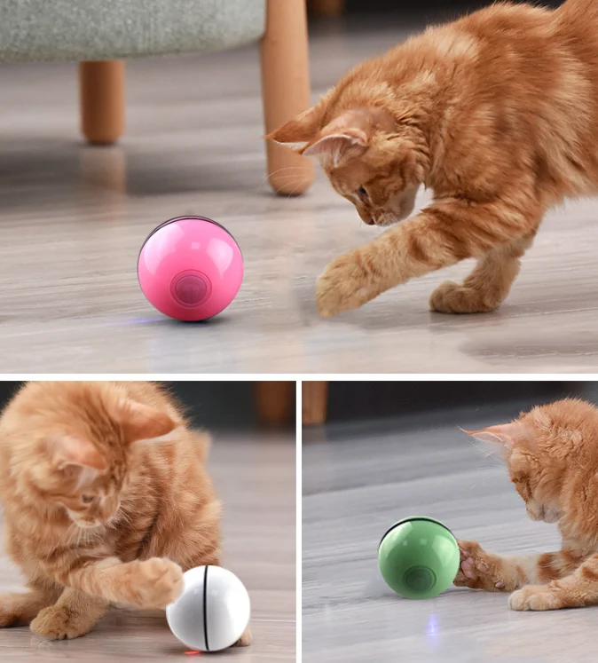 

Pet Cat Toys Balls, Newest Version Interactive Smart Cat Toy