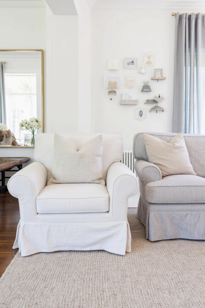 How to Measure Your Armchair for Pottery Barn Covers