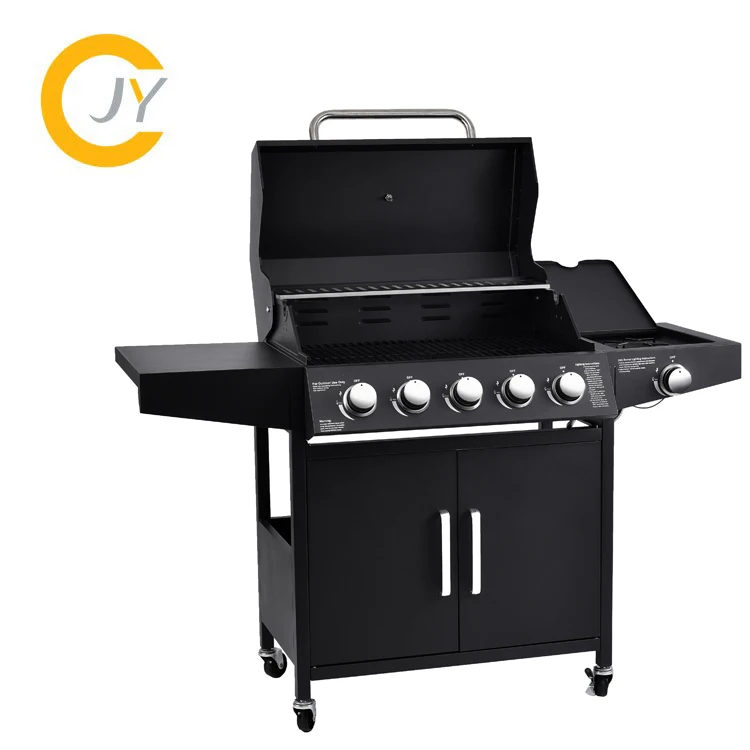 

BBQ chicken fish barbecue charcoal roaster machine restaurant use gas grill