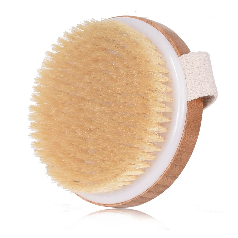 

Dry Body Brush Shower Brush Natural Wet and Dry Brushing for Cellulite and Lymphatic Treesmile custom logo factory