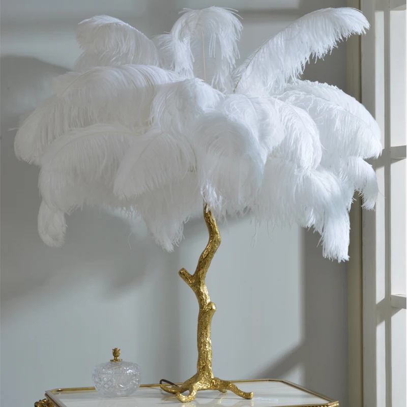 buy color rosa pluma colgante luz