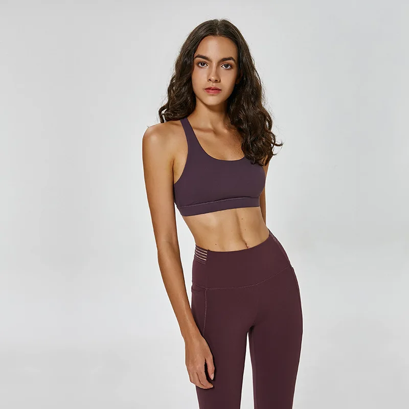 

Ebay supply professional shockproof fitness beauty back sports bra plus size sports bra high support sports girl tube sexy bra, Blue, purple, red, blue