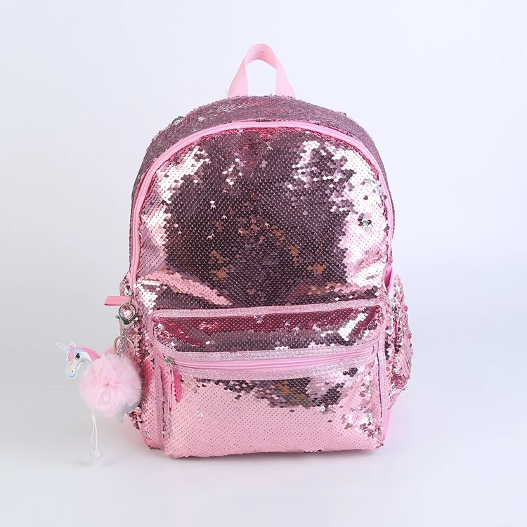 

Flip Sequin Backpack Magic Reversible Lantejoulas Shiny Sequin School Bag, Lightweight Pre-School Backpack For Girls, Picture