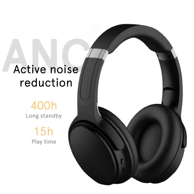 

Active Noise Cancelling Bt Headphone Gaming Headset For All Smart Mobile Phone Computer Wireless Earbuds Earphone Manufacturer